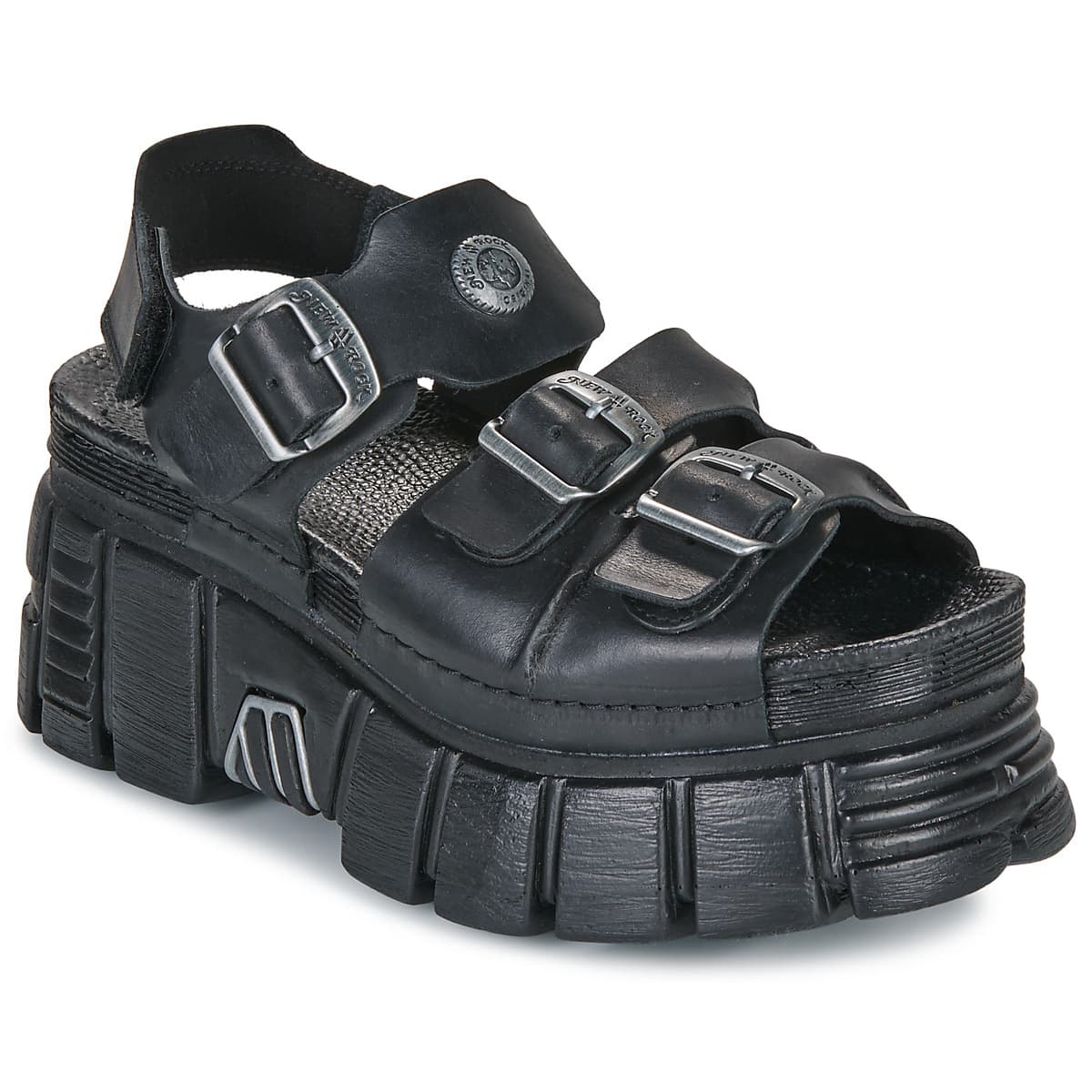 Women's Platforms New Rock Black