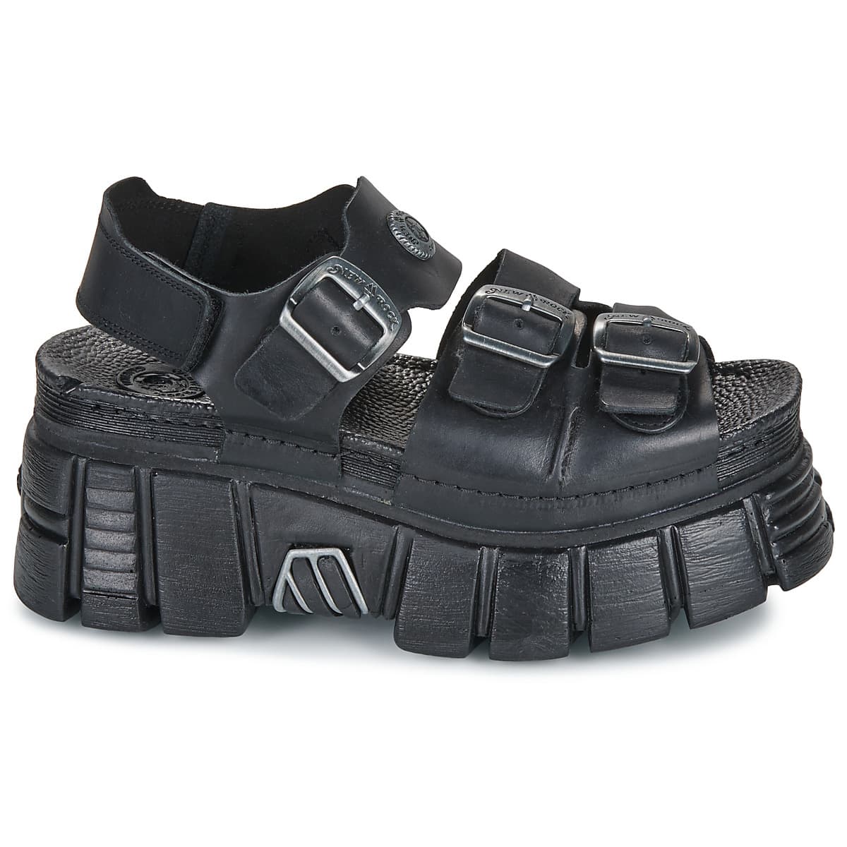 Women's Platforms New Rock Black