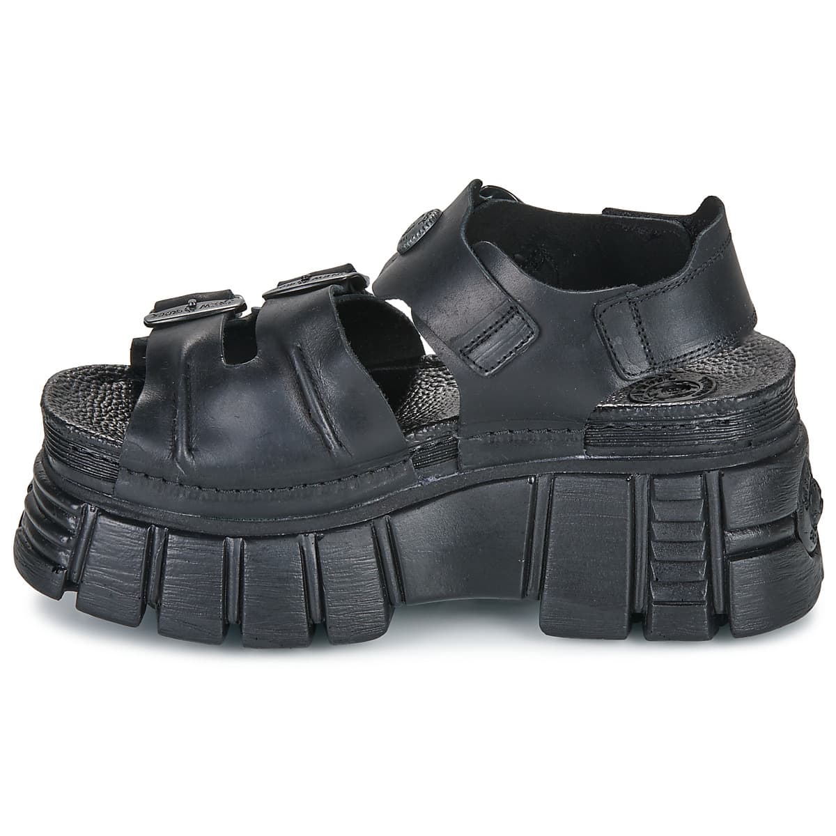 Women's Platforms New Rock Black