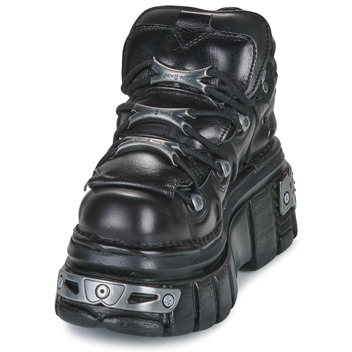 Women's Derby Shoes New Rock Black