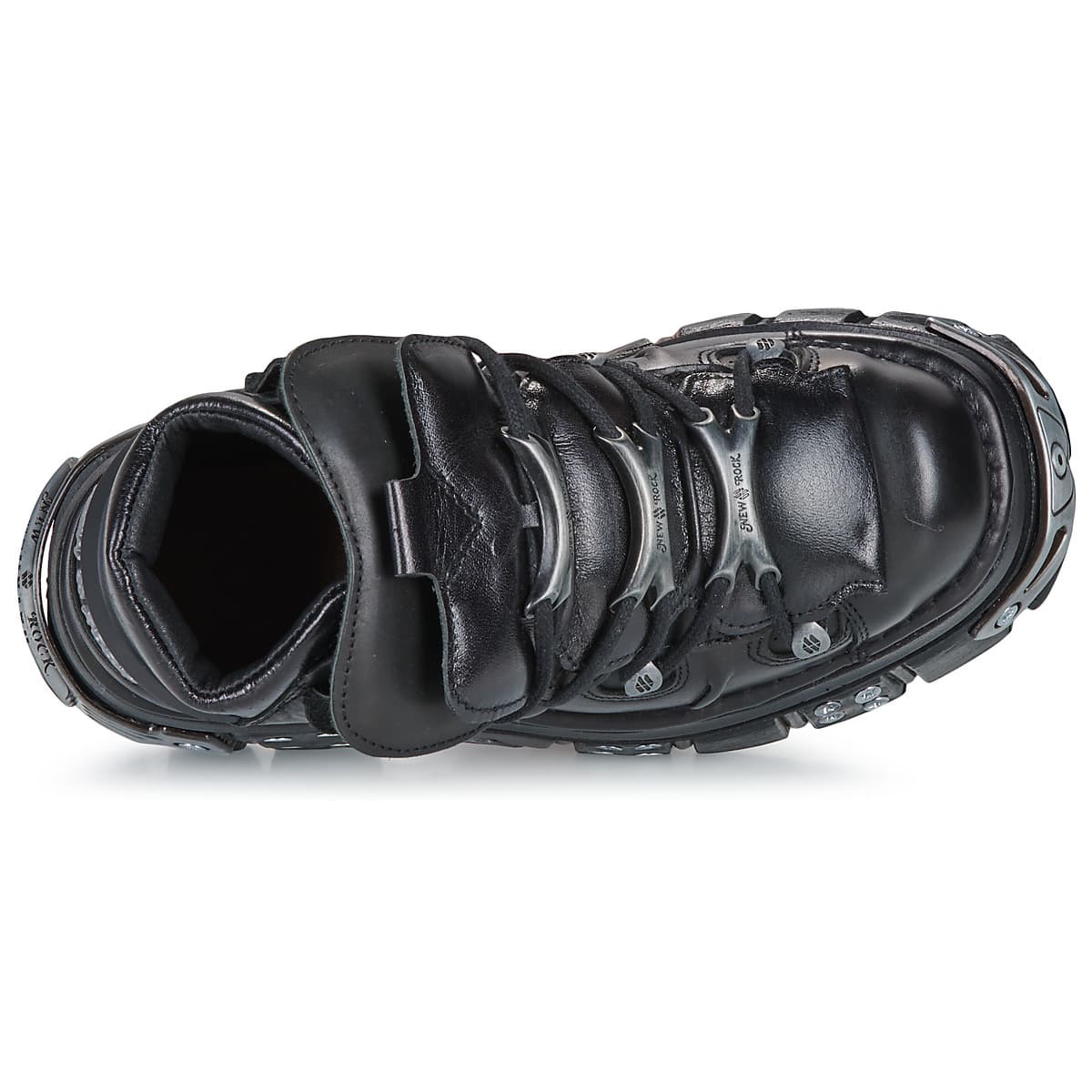 Women's Derby Shoes New Rock Black