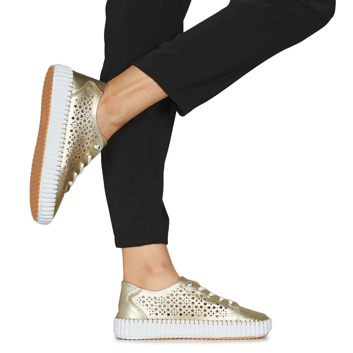 Women's Sneakers YOKONO Gold
