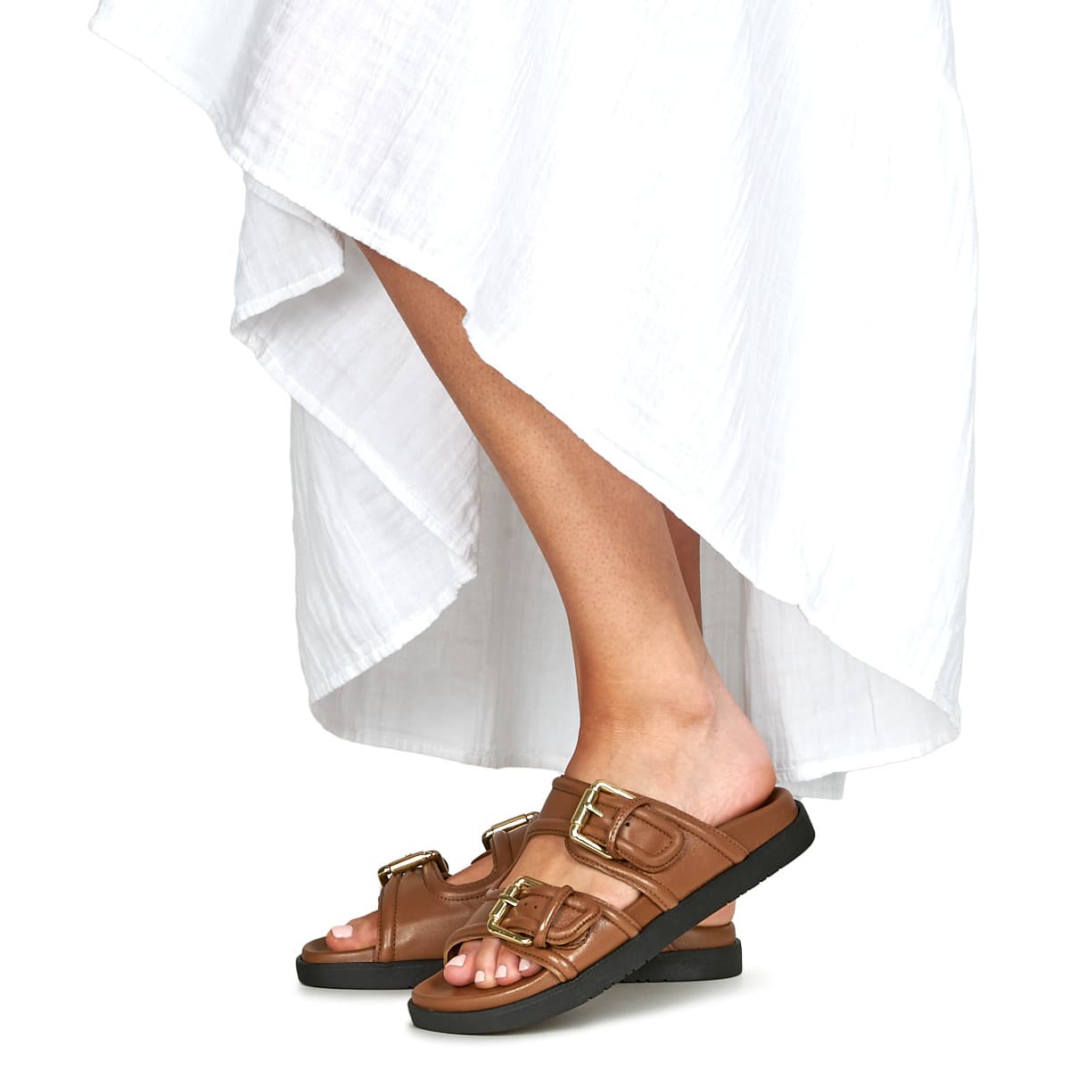 Women's Sandals YOKONO Brown