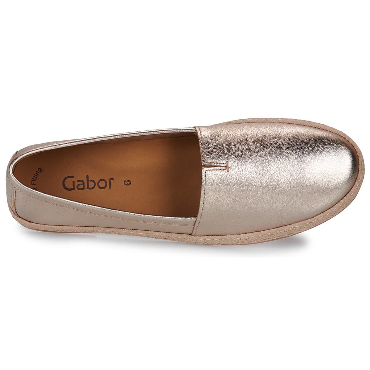 Women's Espadrilles Gabor Gold