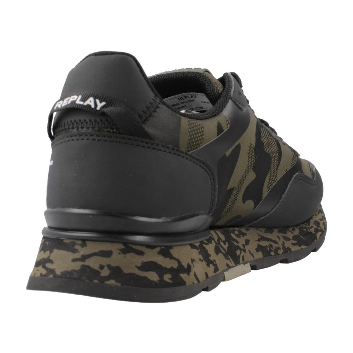 Men's Sneakers Replay Black