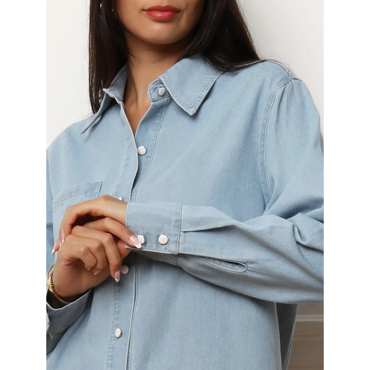 Women's Shirts La Modeuse Blue