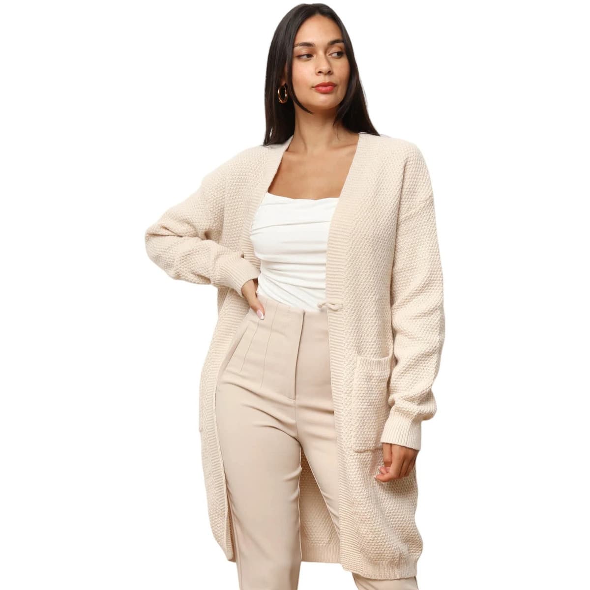 Women's Jackets La Modeuse Beige