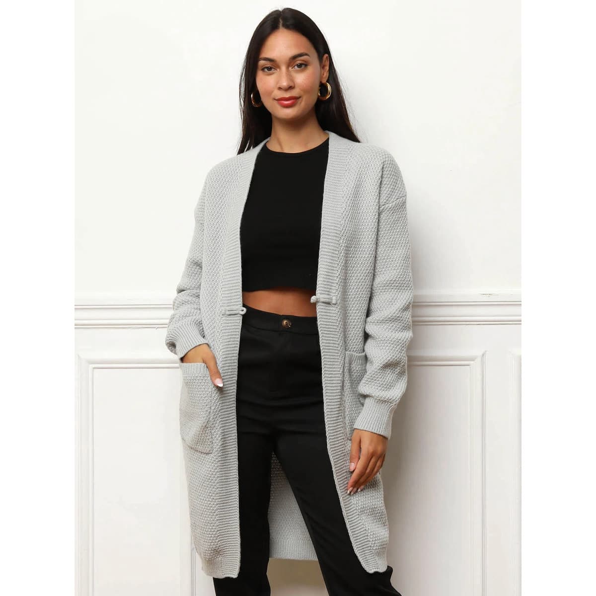 Women's Jackets La Modeuse Gray