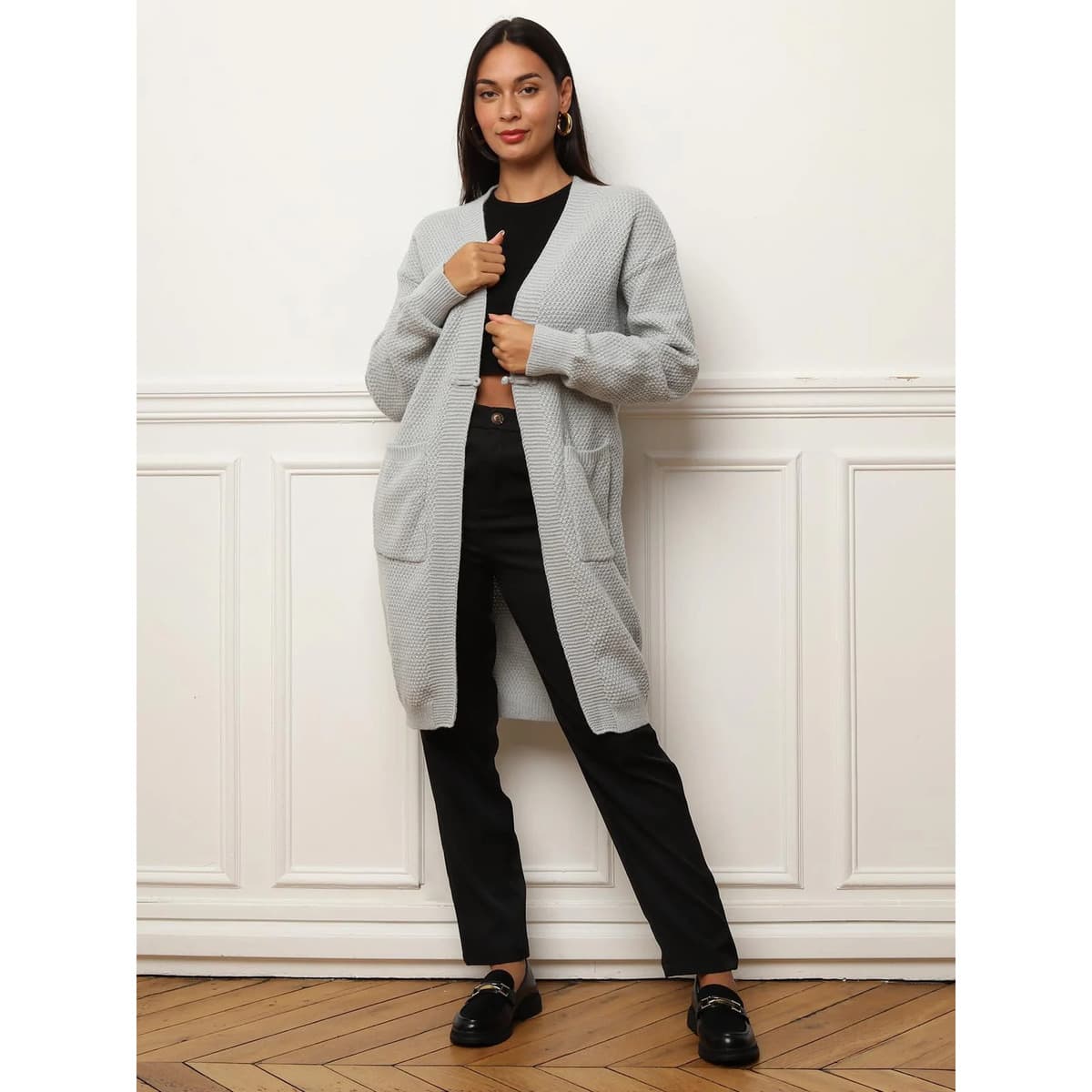 Women's Jackets La Modeuse Gray