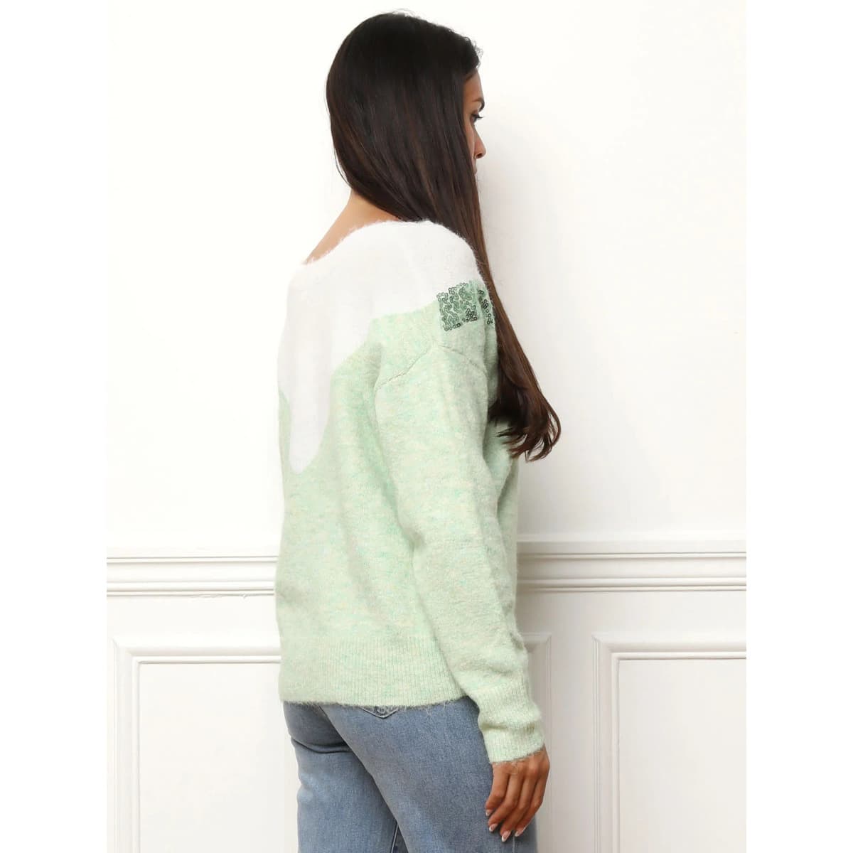 Women's Sweaters La Modeuse Green