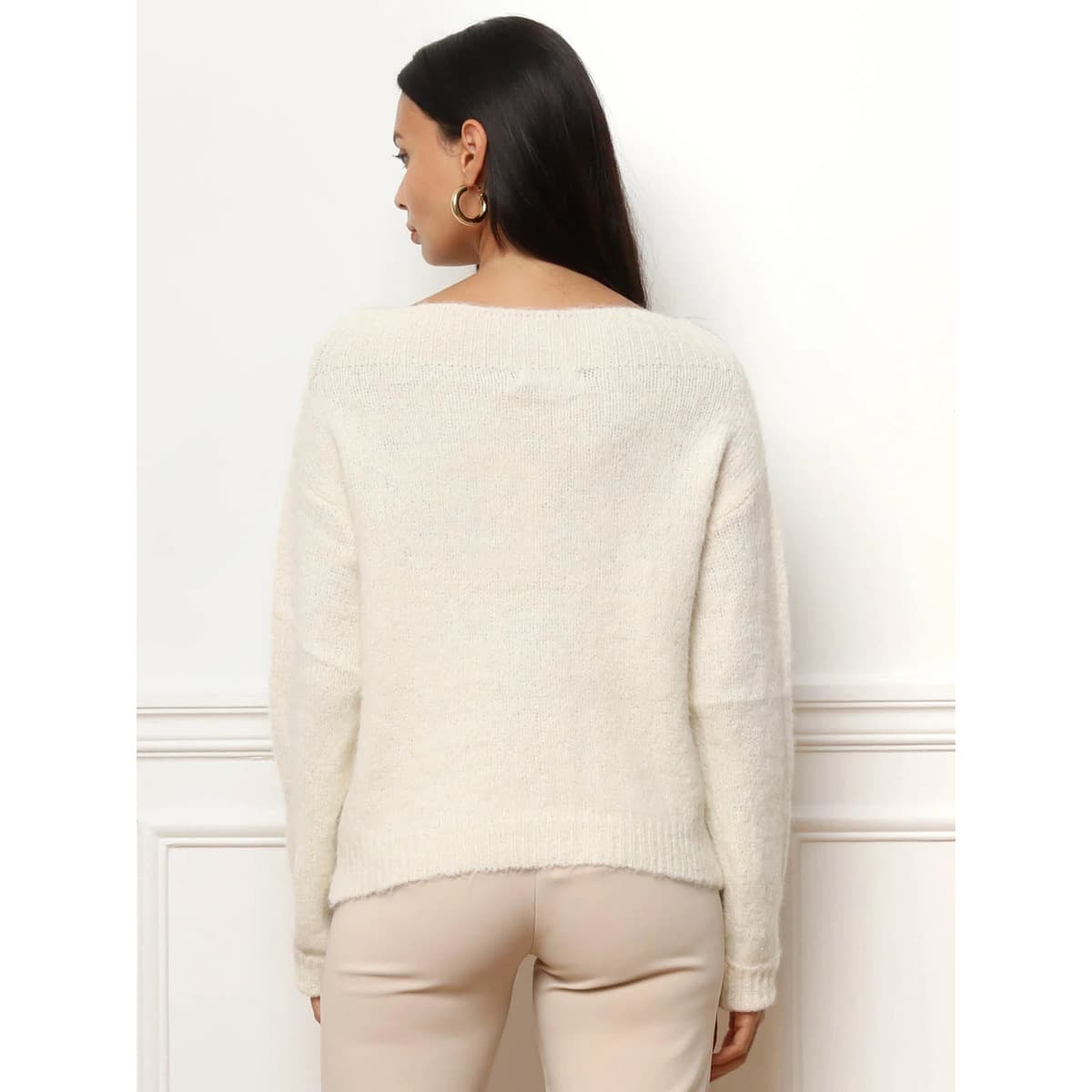 Women's Sweaters La Modeuse Beige