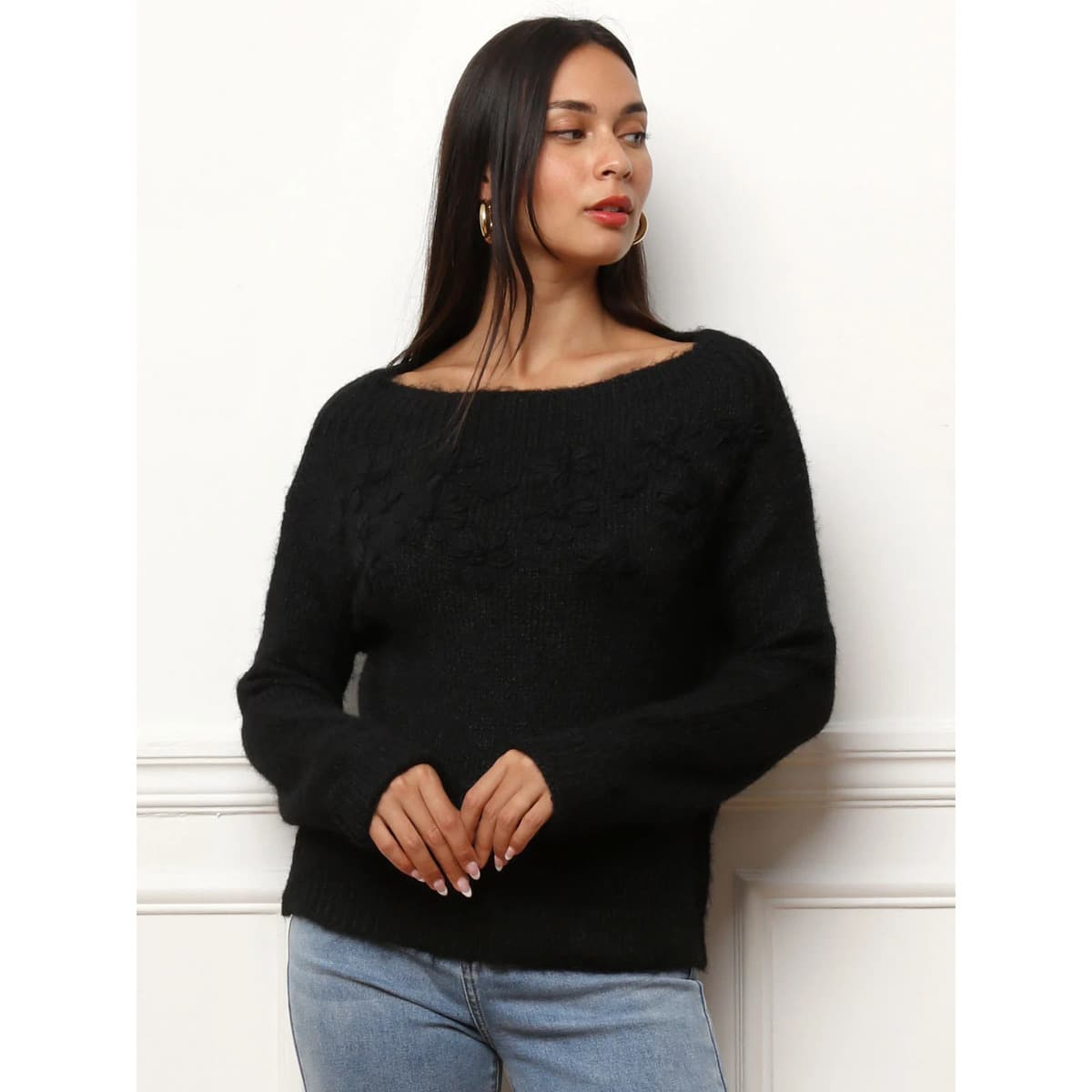Women's Sweaters La Modeuse Black