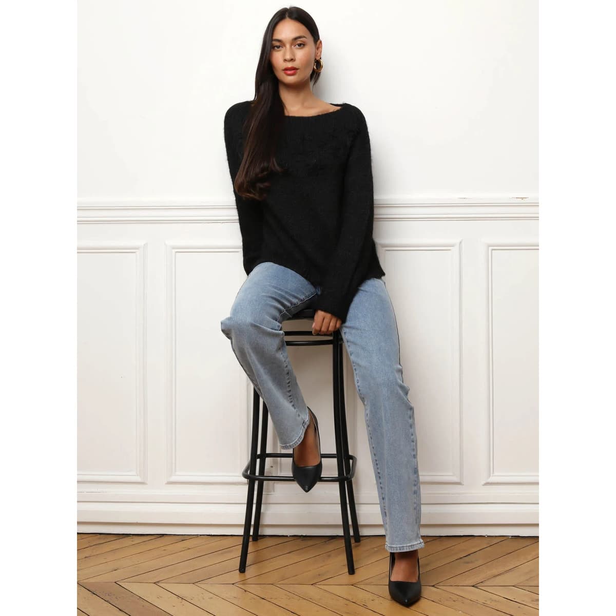 Women's Sweaters La Modeuse Black