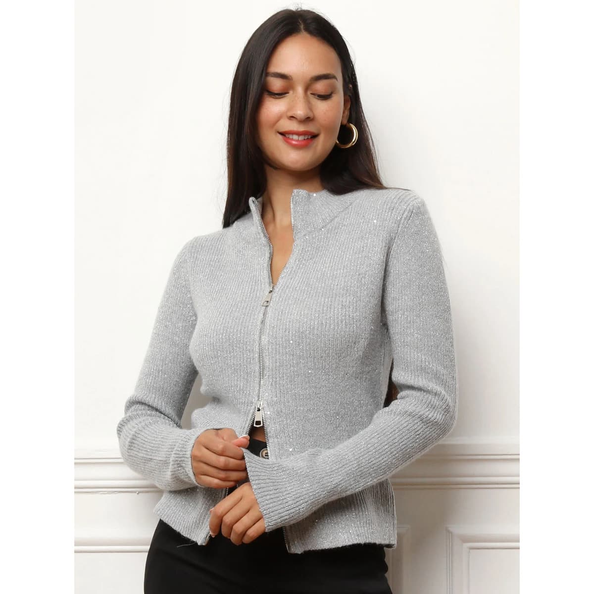 Women's Jackets La Modeuse Gray