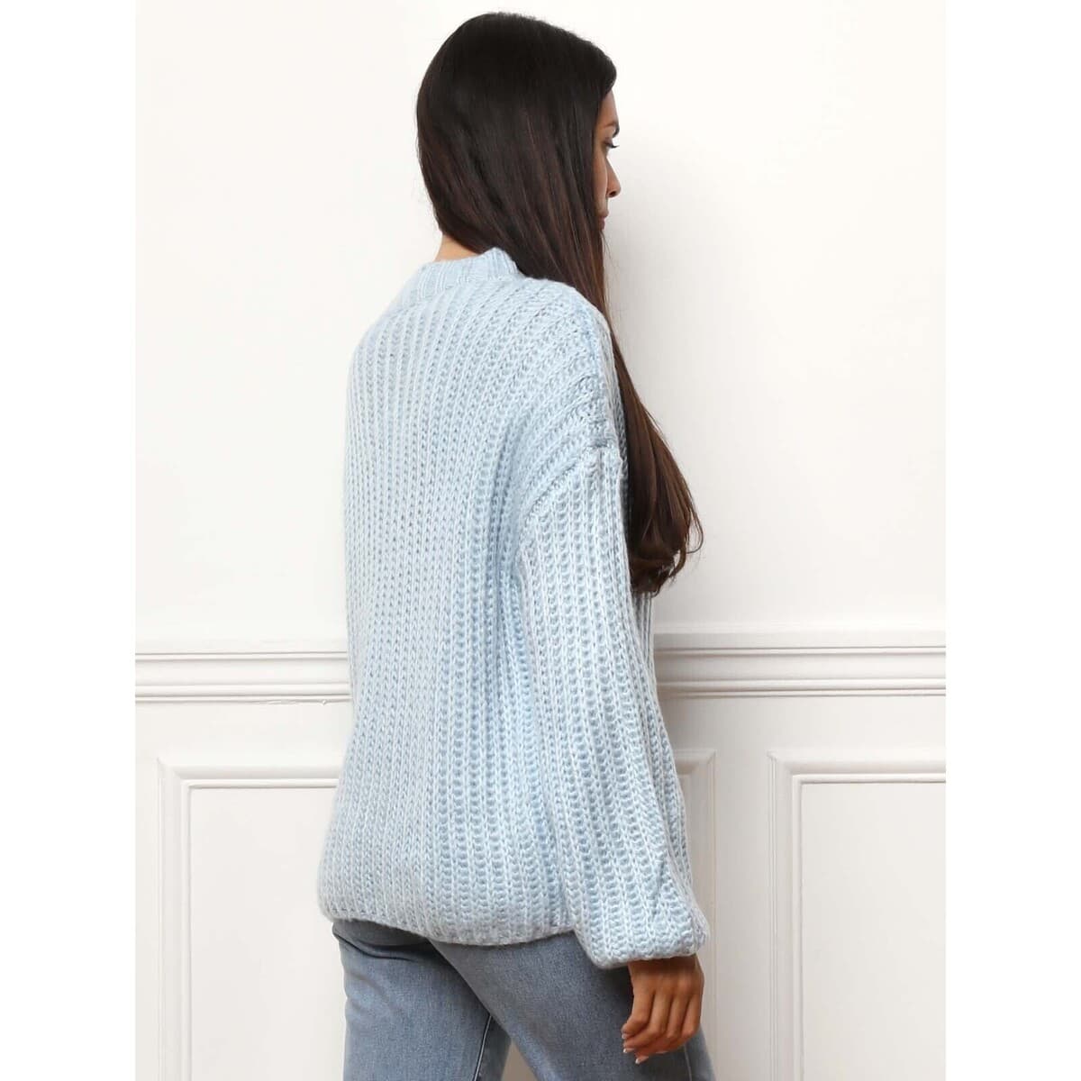 Women's Sweaters La Modeuse Blue