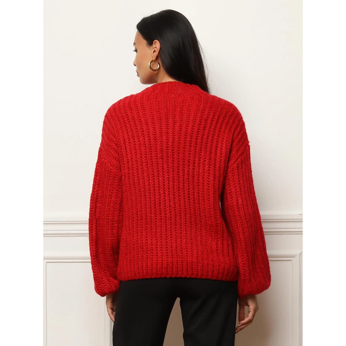 Women's Sweaters La Modeuse Red