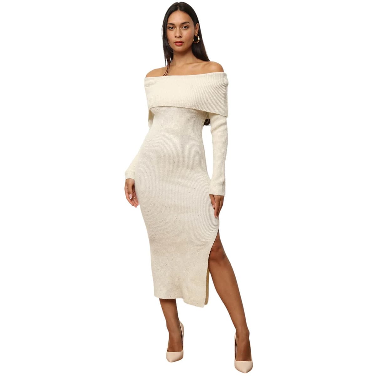 Women's Dresses La Modeuse Beige