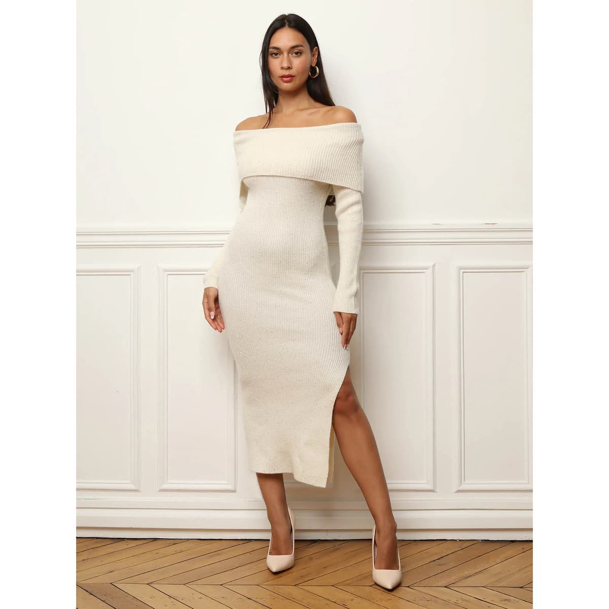 Women's Dresses La Modeuse Beige