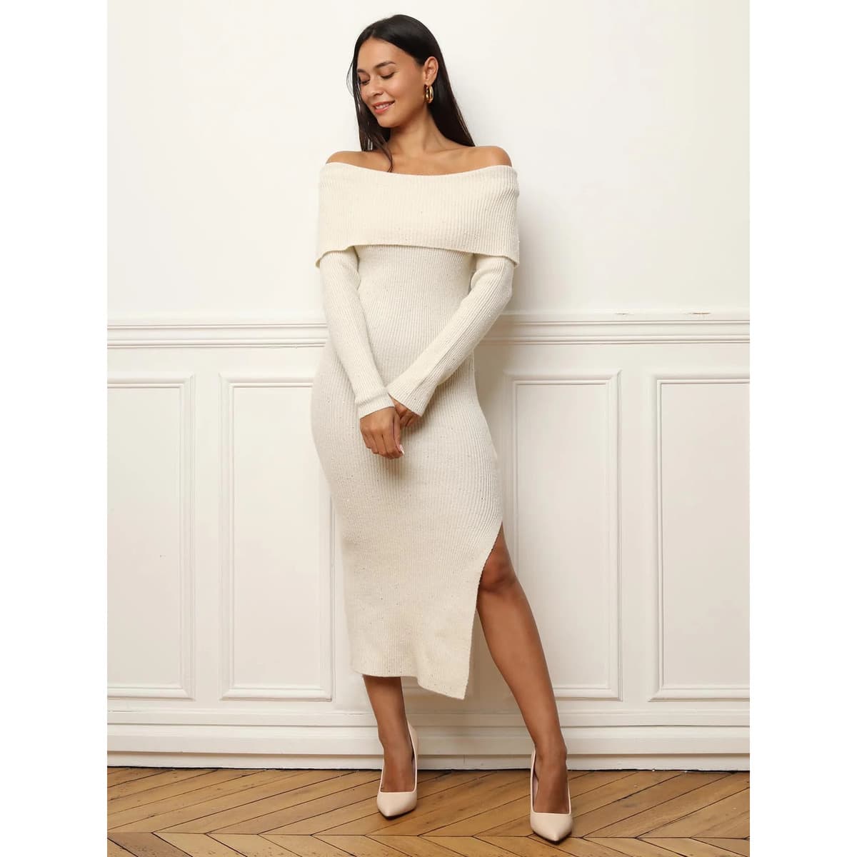 Women's Dresses La Modeuse Beige