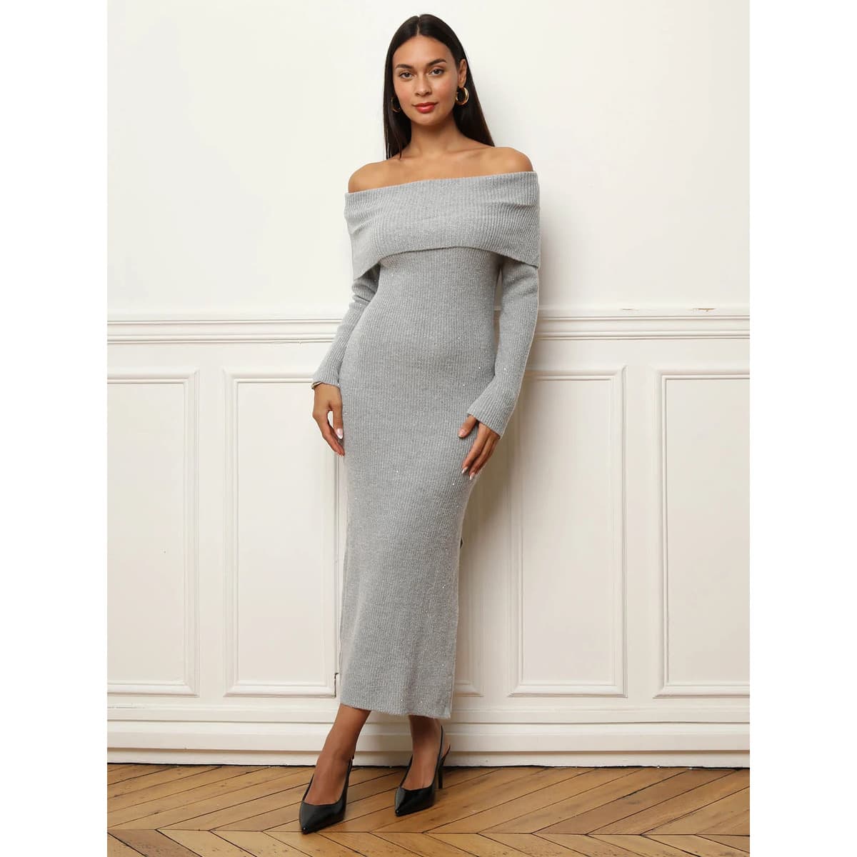 Women's Dresses La Modeuse Gray