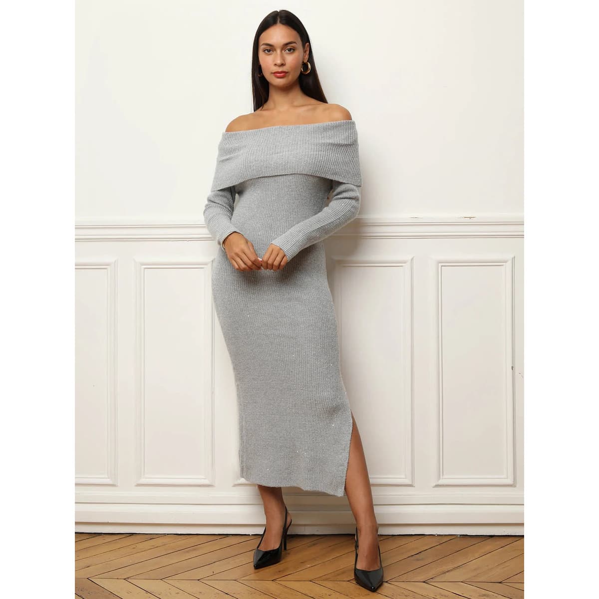 Women's Dresses La Modeuse Gray