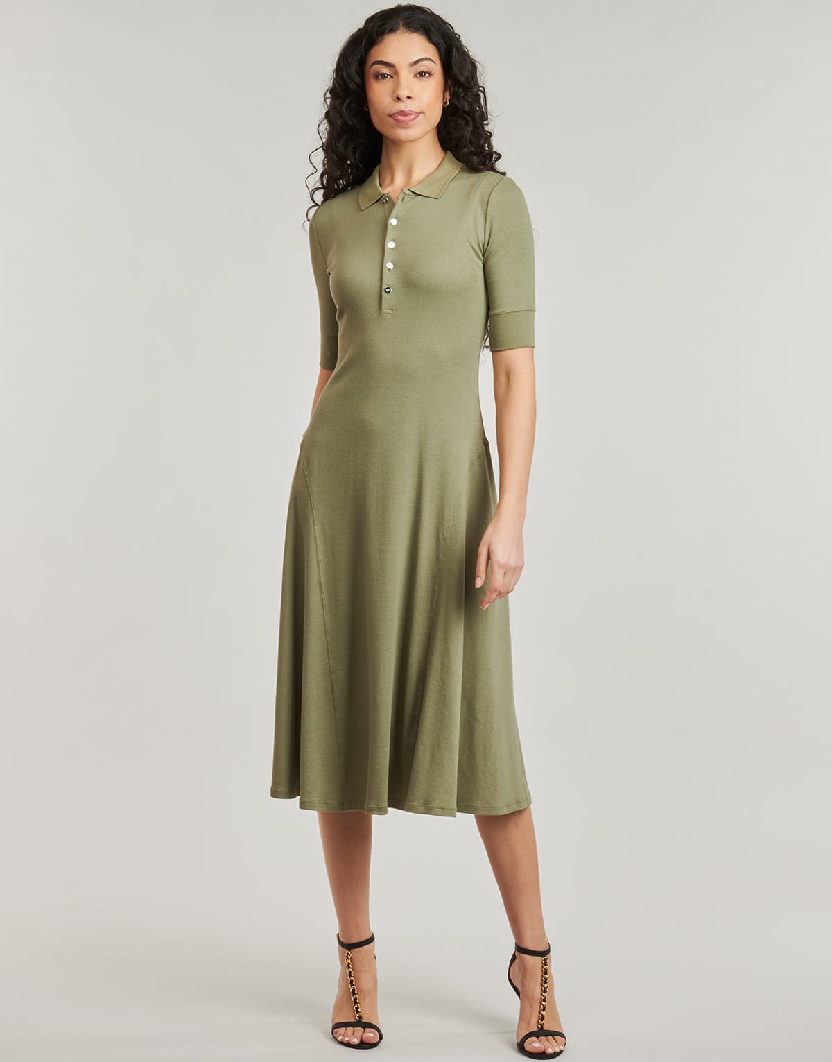 Women's Dresses Lauren Ralph Lauren Khaki