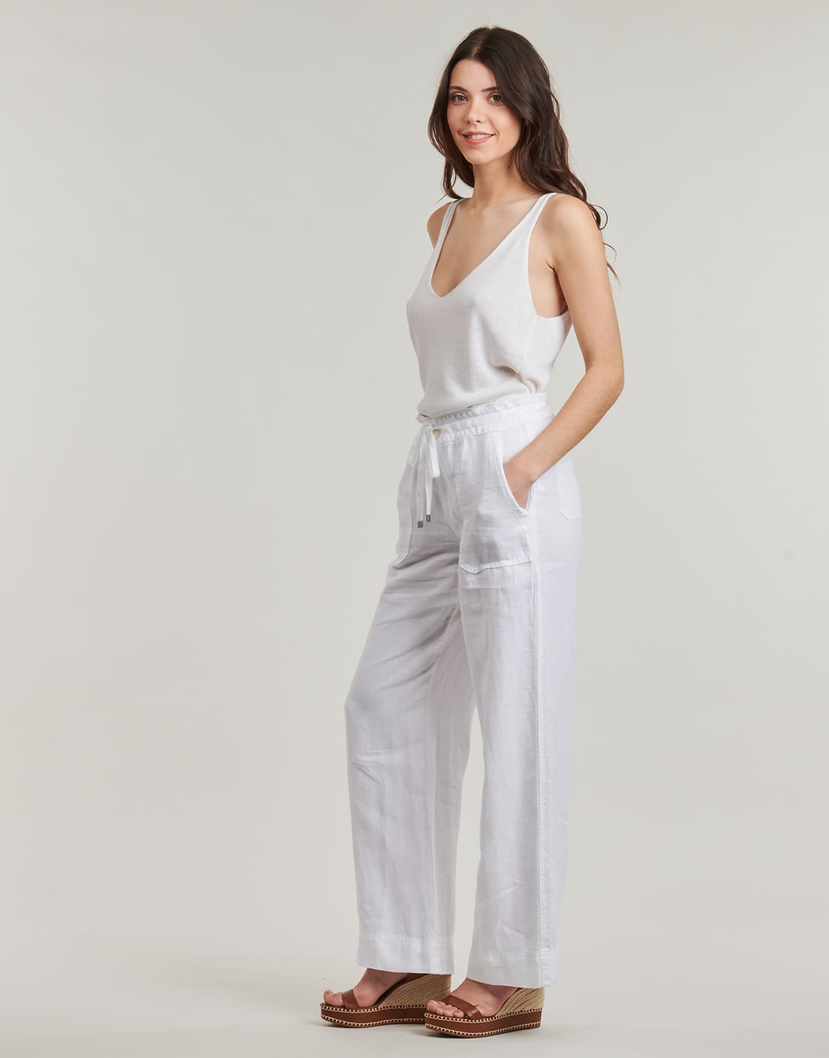 Women's Pants Lauren Ralph Lauren White