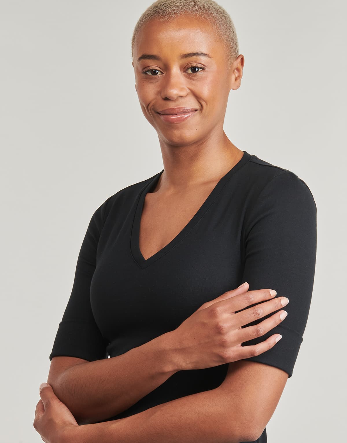 Women's T-Shirts Lauren Ralph Lauren Black