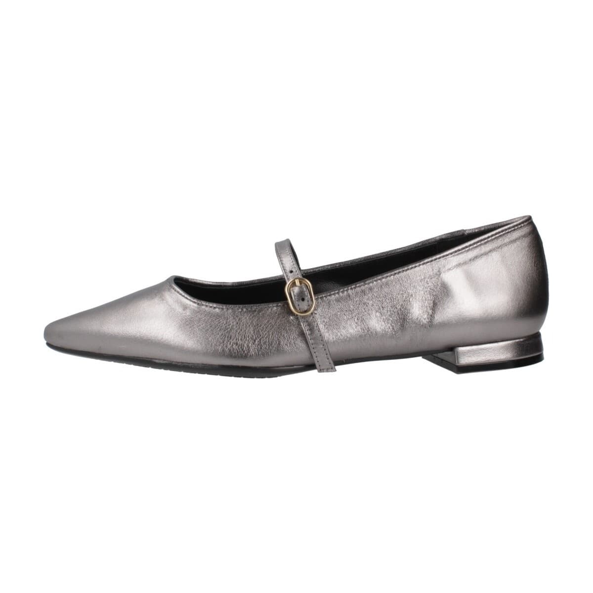 Women's Ballet Flats Yellow Silver