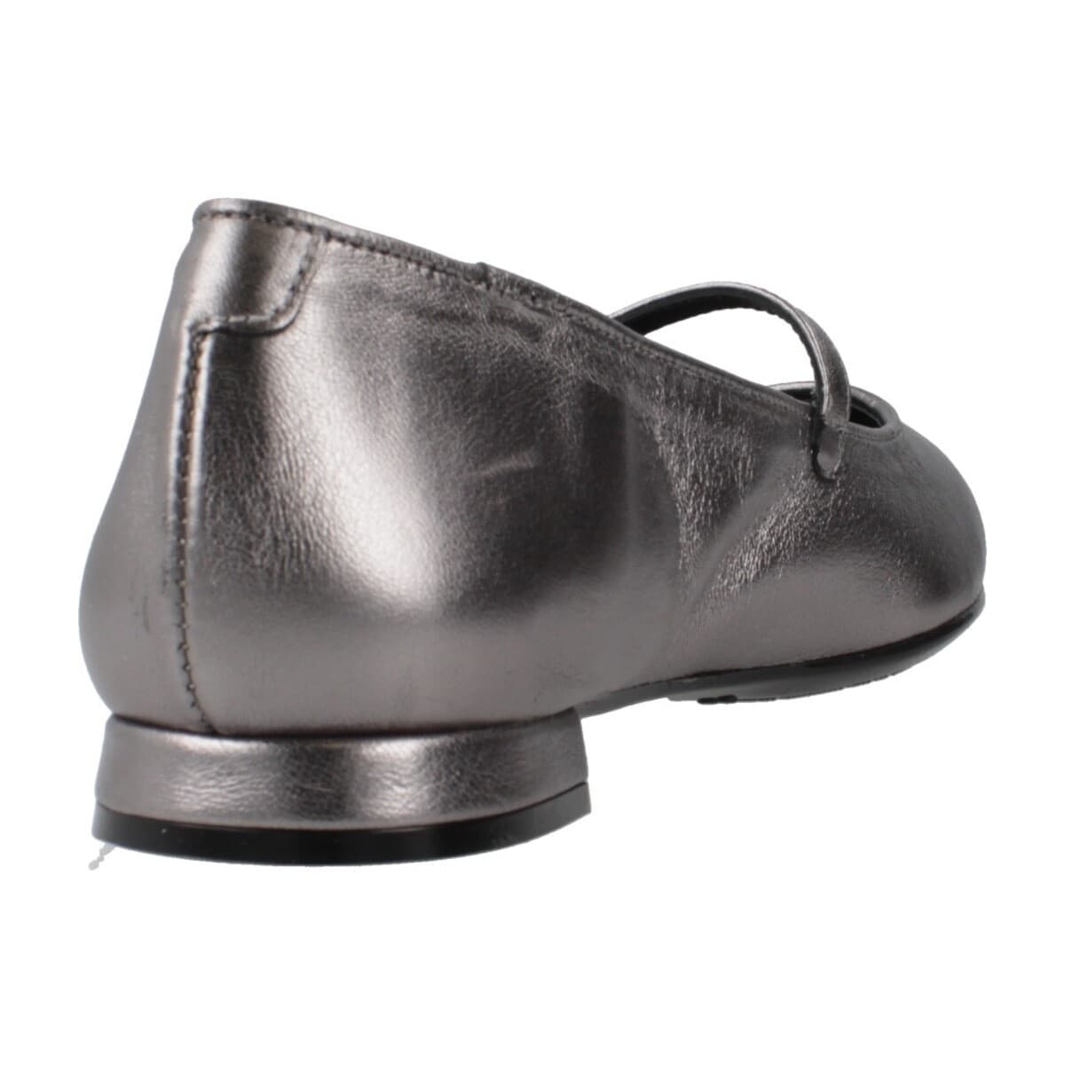 Women's Ballet Flats Yellow Silver