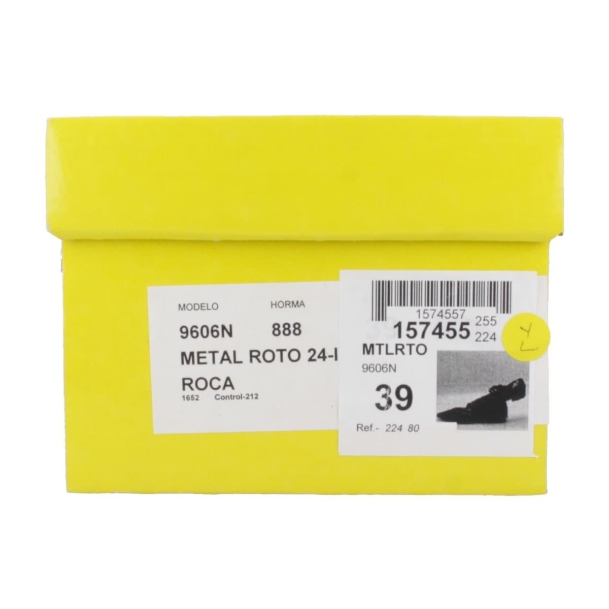 Women's Ballet Flats Yellow Silver