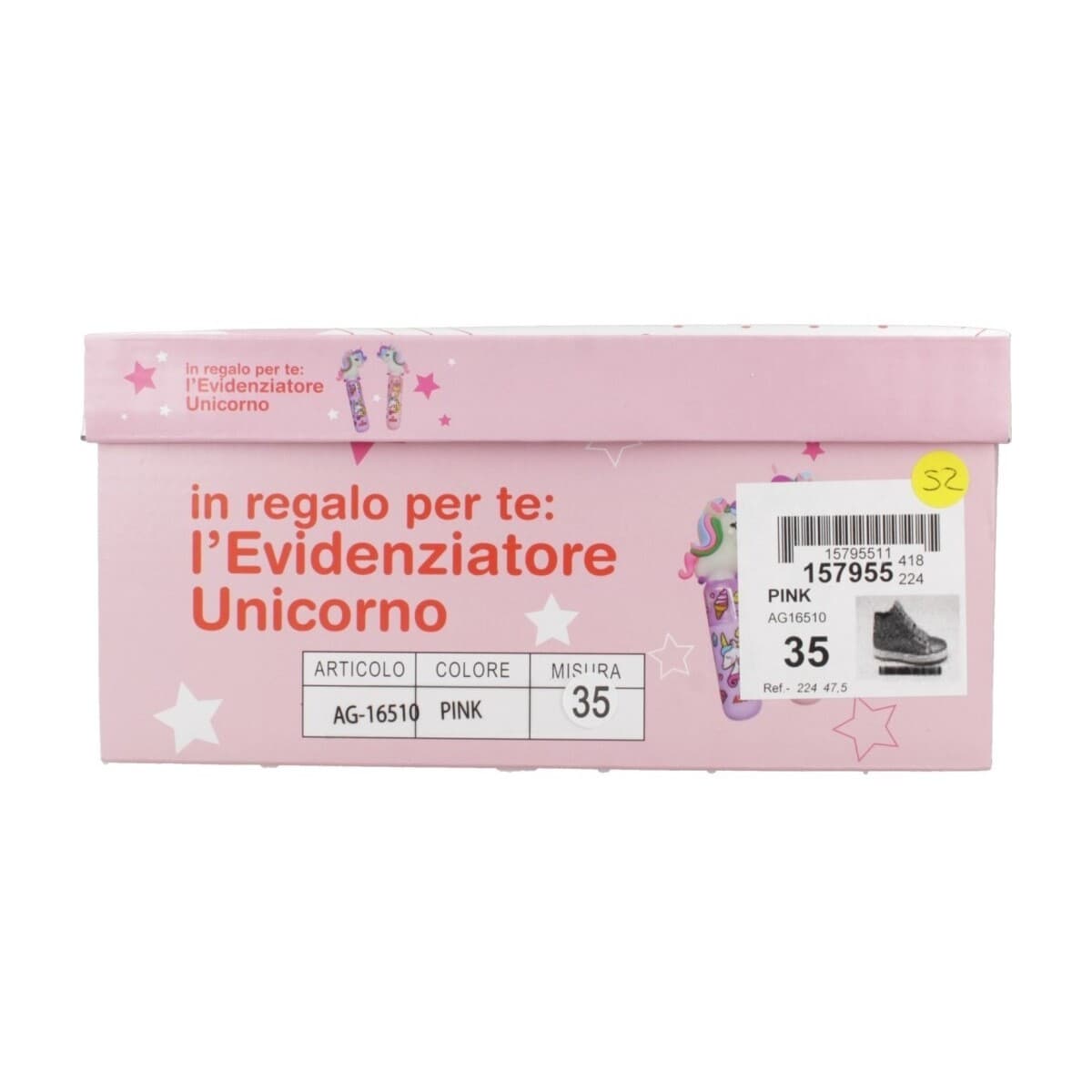 Girls' Sneakers Asso Pink