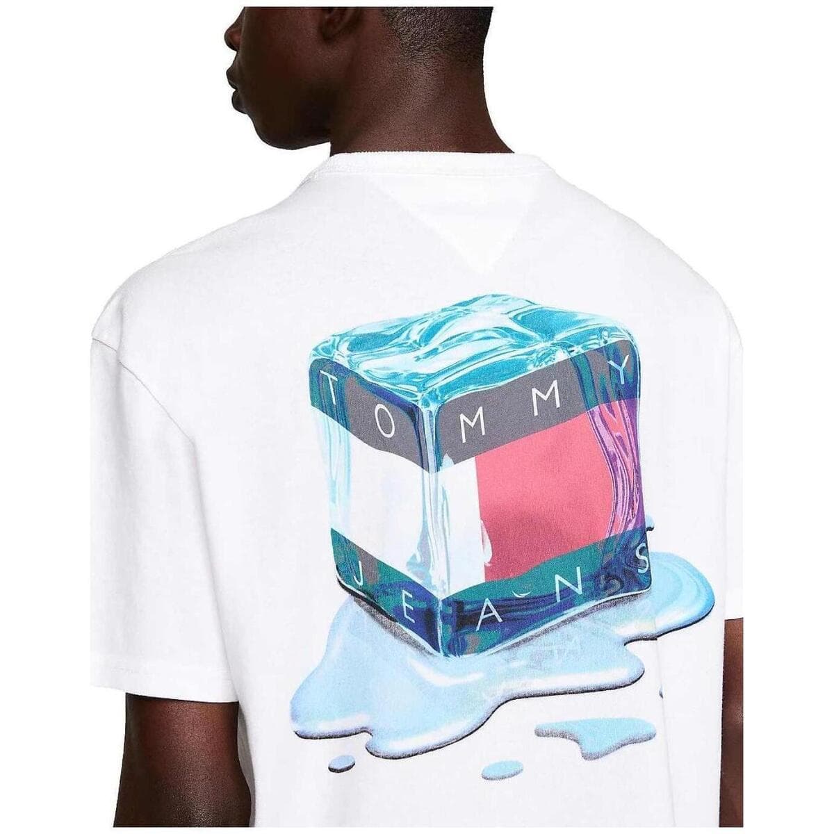 Men's T-Shirts Tommy Hilfiger White