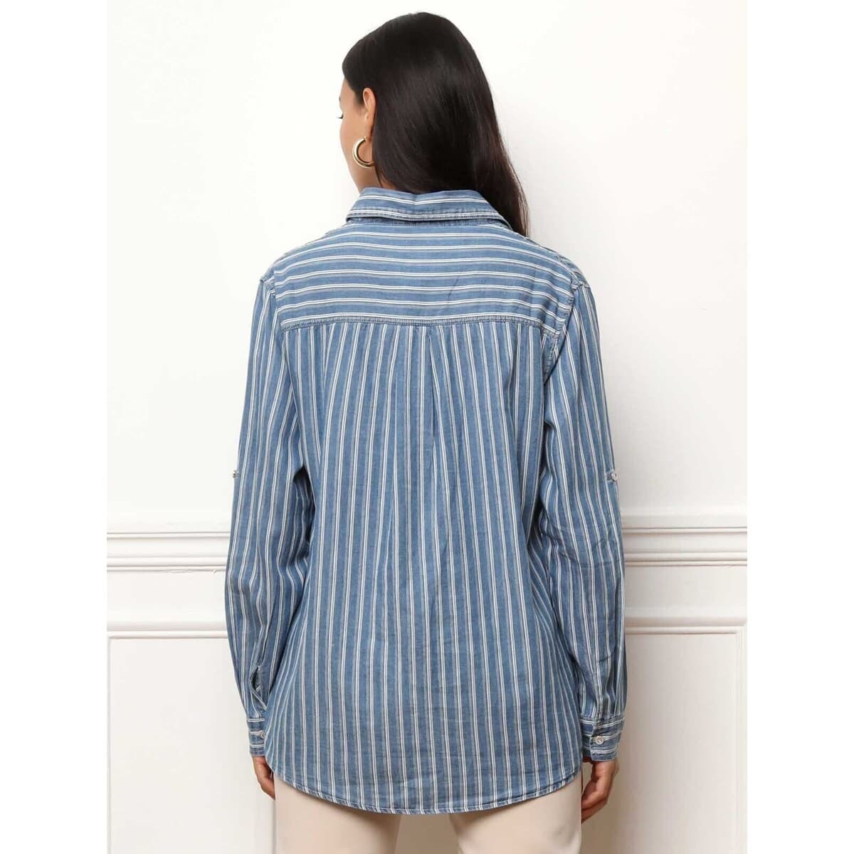 Women's Shirts La Modeuse Blue