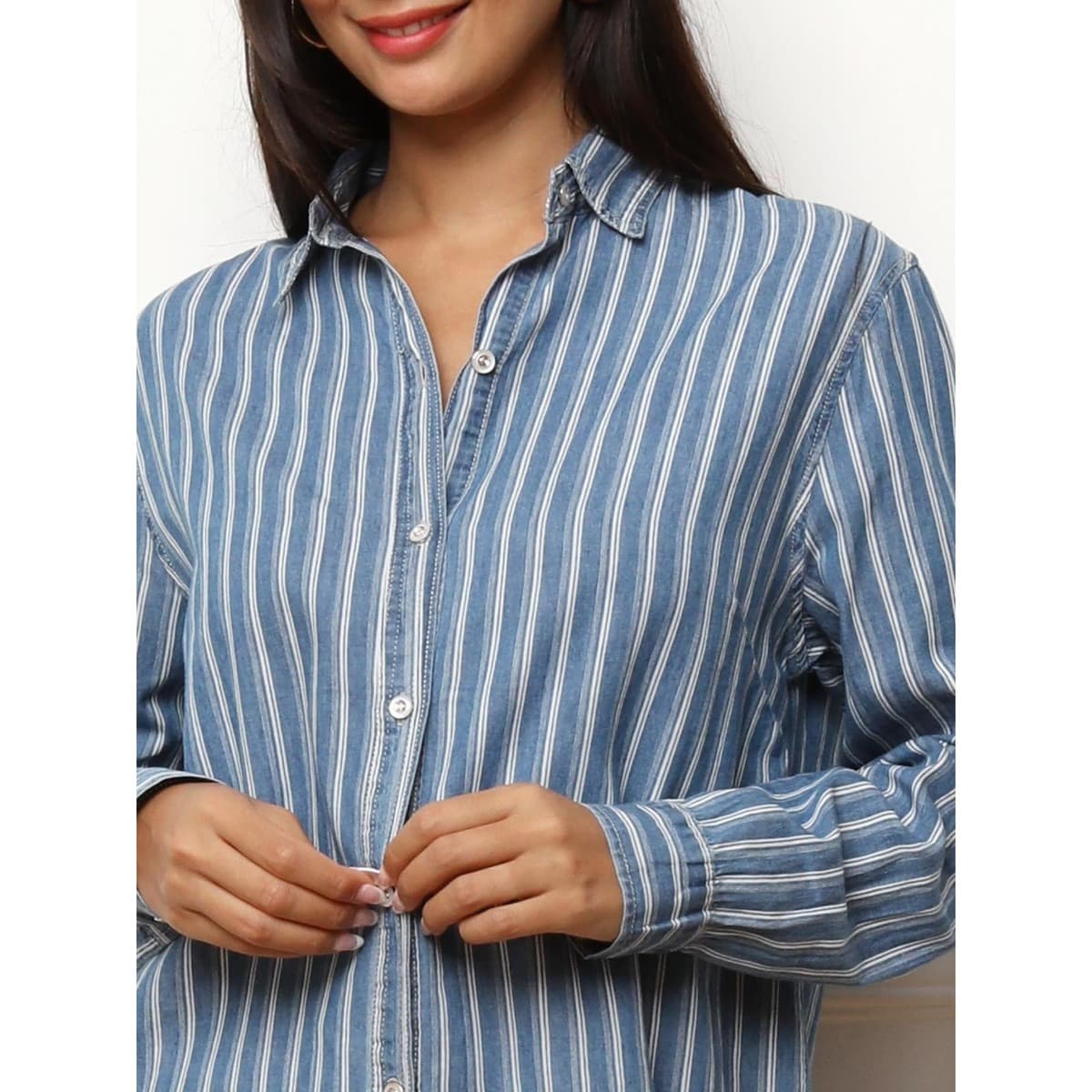 Women's Shirts La Modeuse Blue
