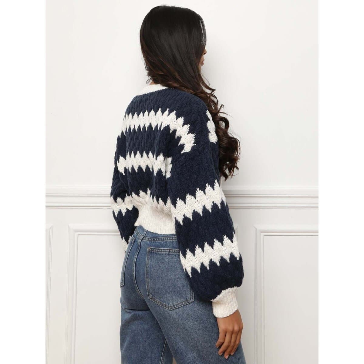 Women's Sweaters La Modeuse Blue