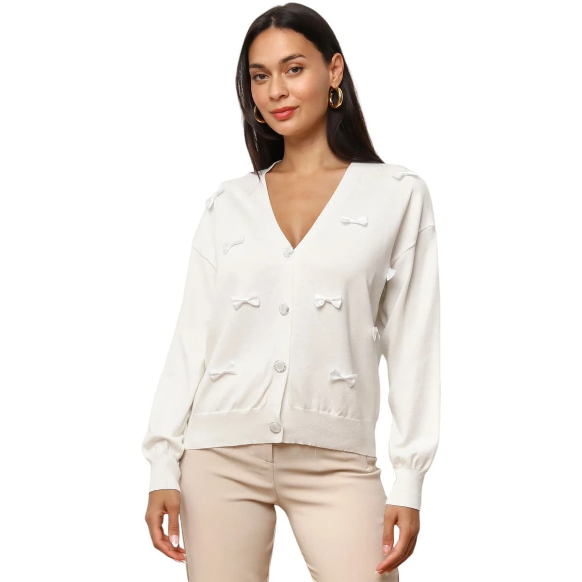 Women's Jackets La Modeuse White