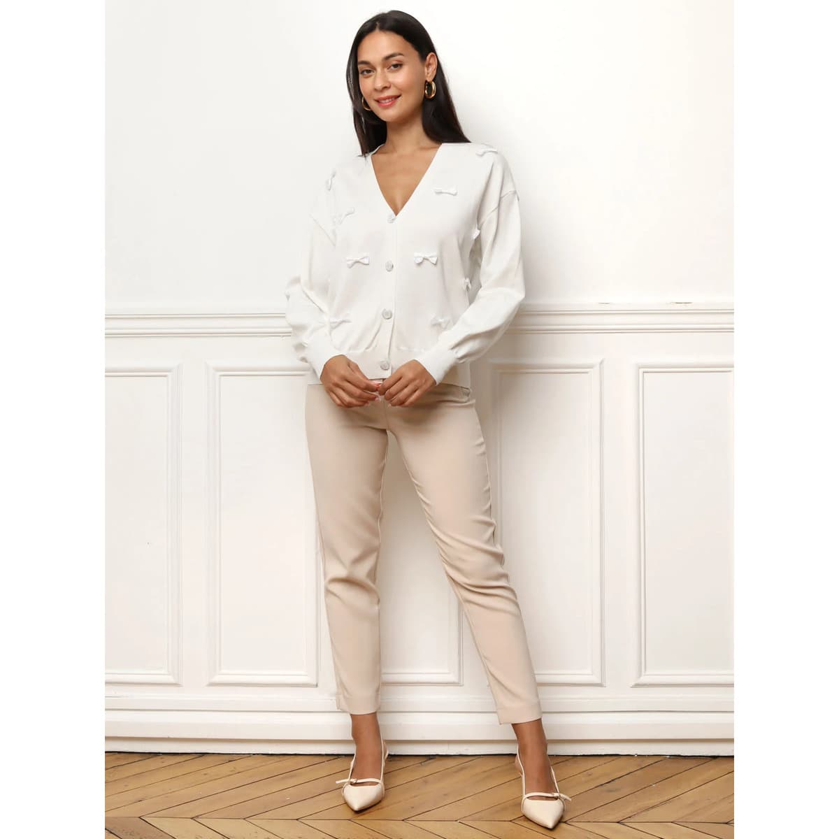 Women's Jackets La Modeuse White