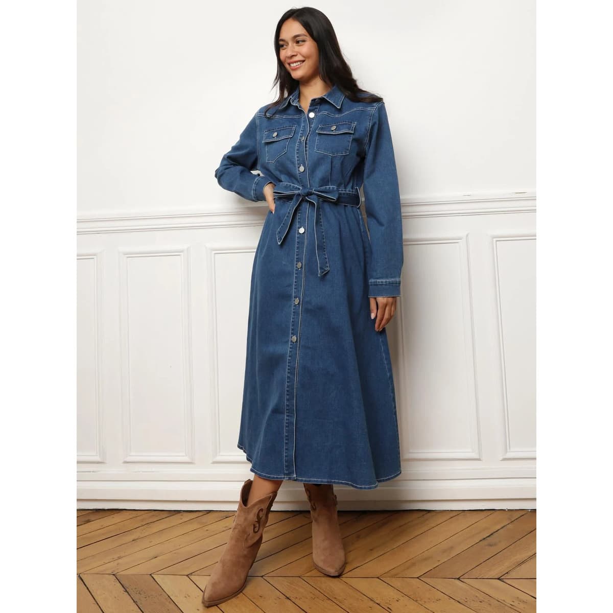 Women's Dresses La Modeuse Blue