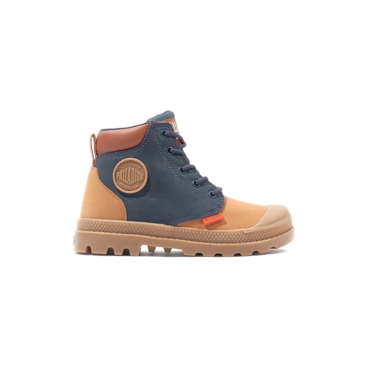 Μπότες Palladium Pampa HI Cuff Kids Boots - Beige Tan/Nude Brown