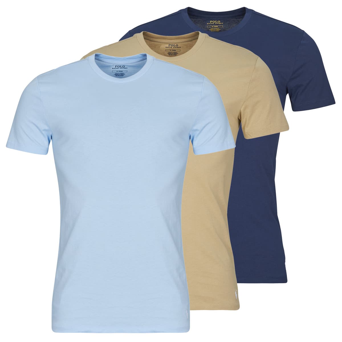 T-shirt με κοντά μανίκια Polo Ralph Lauren S/S CREW 3 PACK CREW UNDERSHIRT