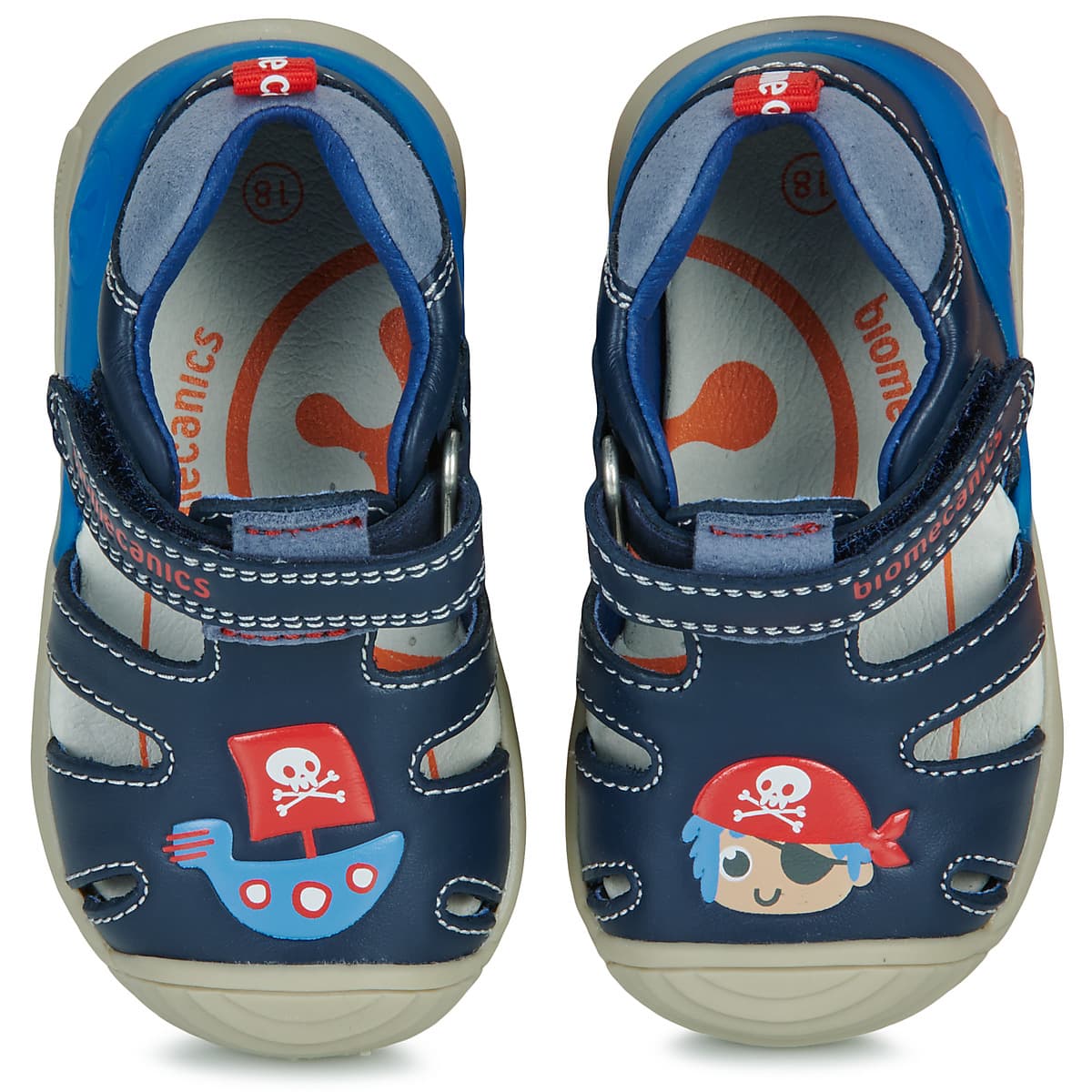 Boys' Sandals BIOMECANICS Blue