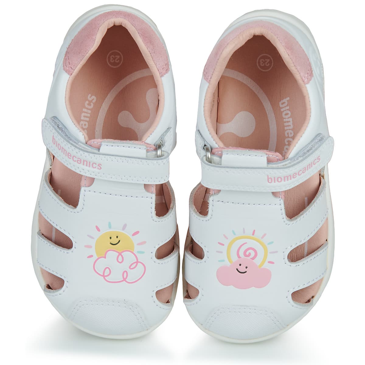 Girls' Sandals Biomecanics White