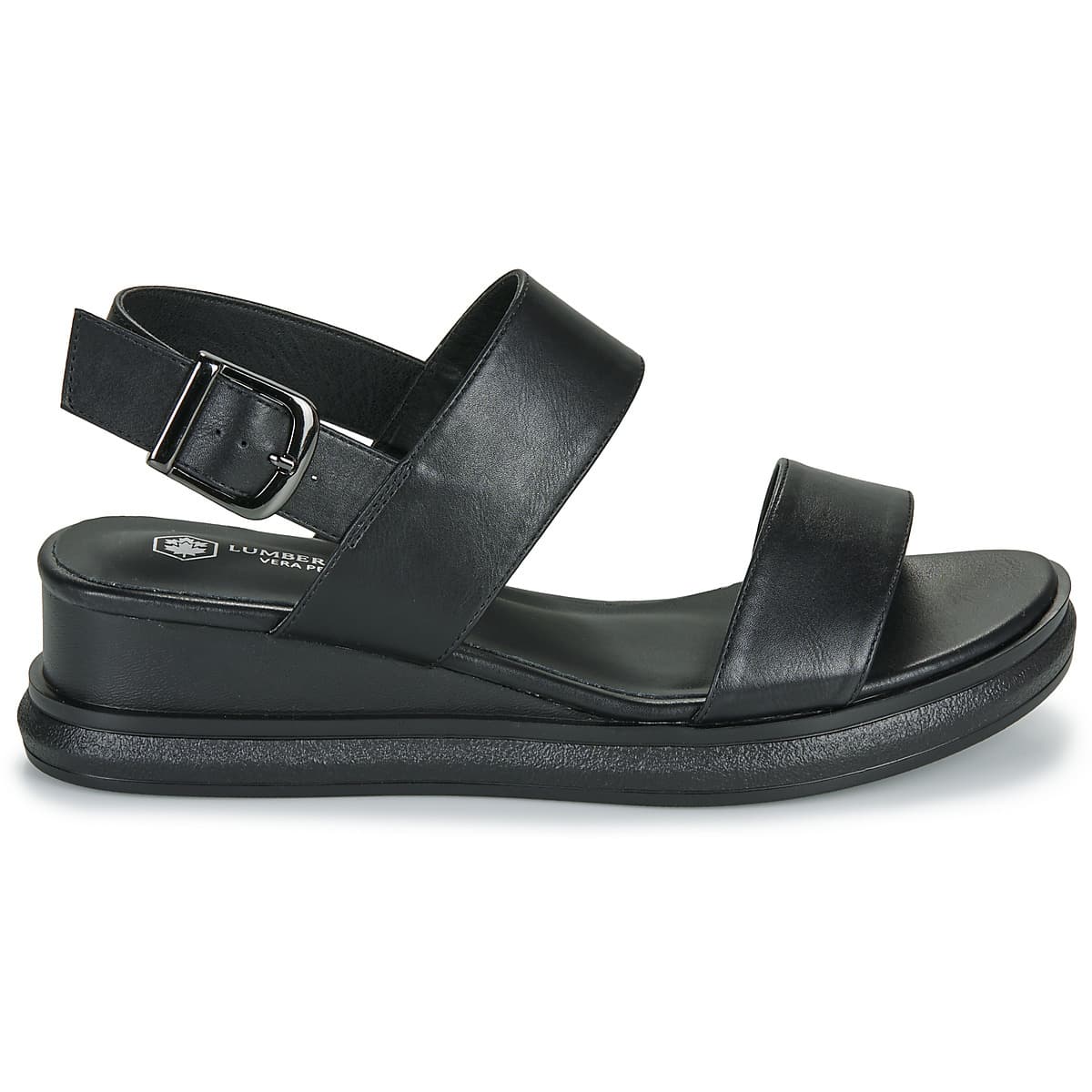 Women's Platforms Lumberjack Black