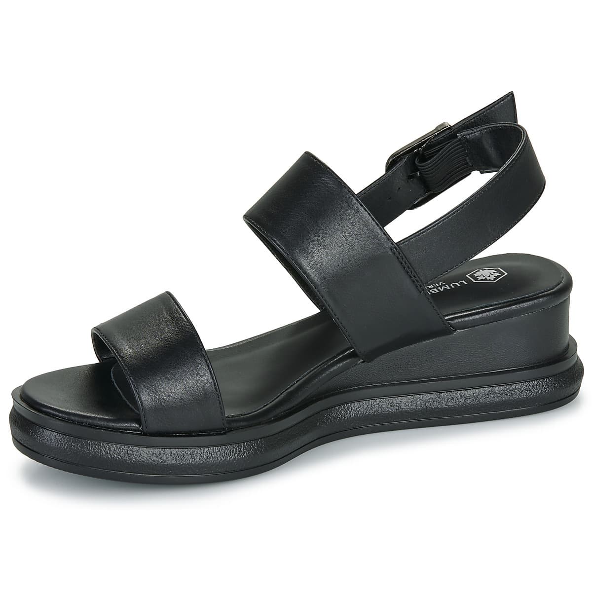 Women's Platforms Lumberjack Black