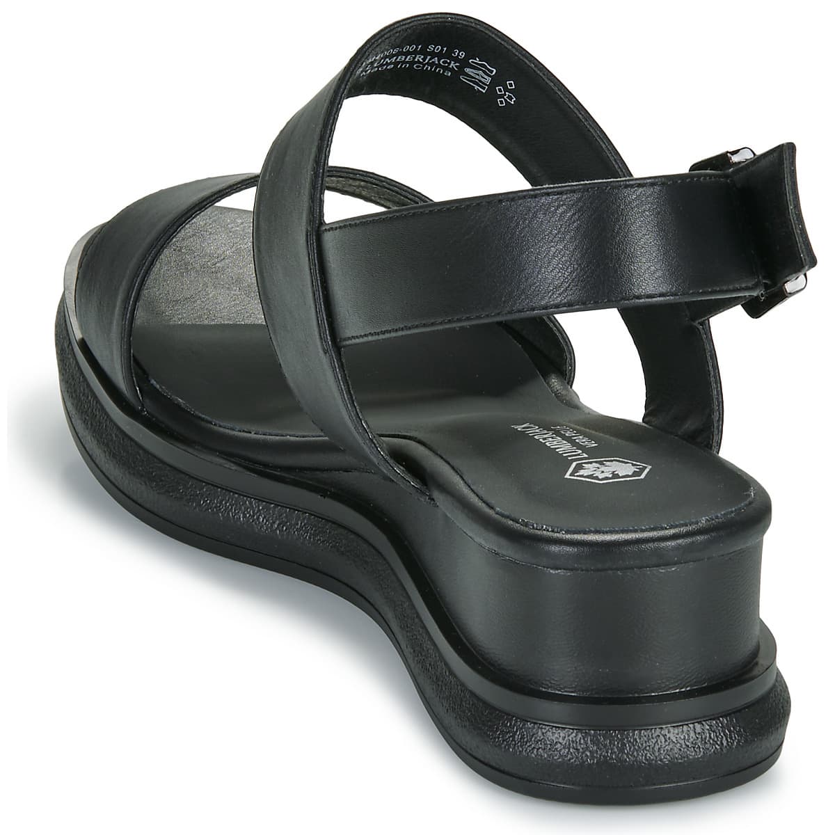 Women's Platforms Lumberjack Black