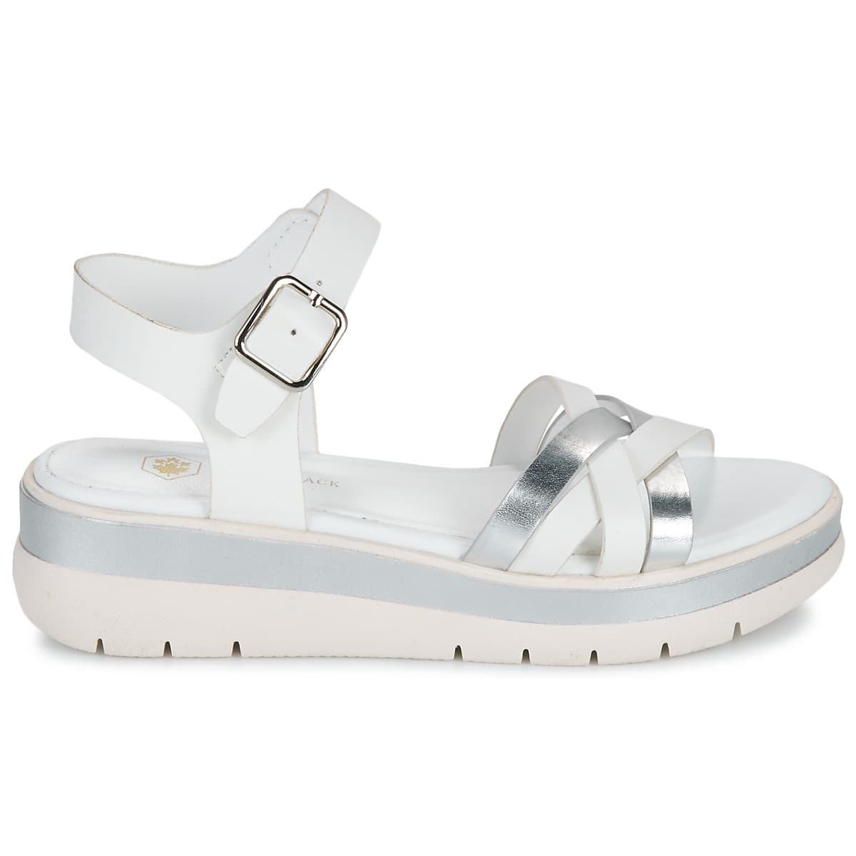 Women's Platforms Lumberjack White