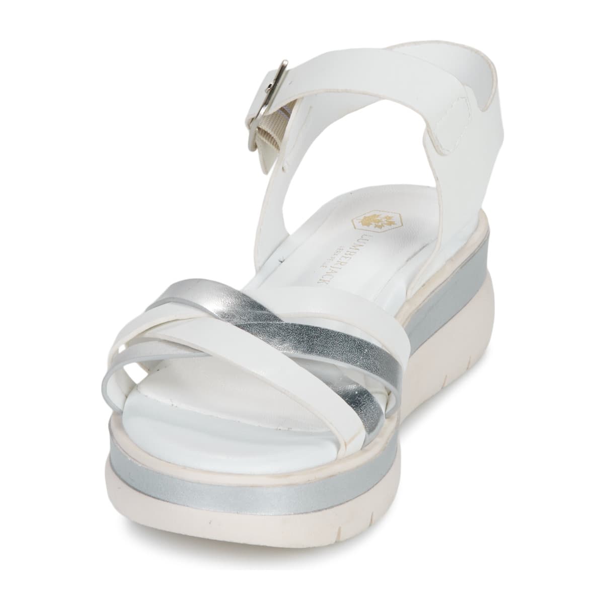 Women's Platforms Lumberjack White