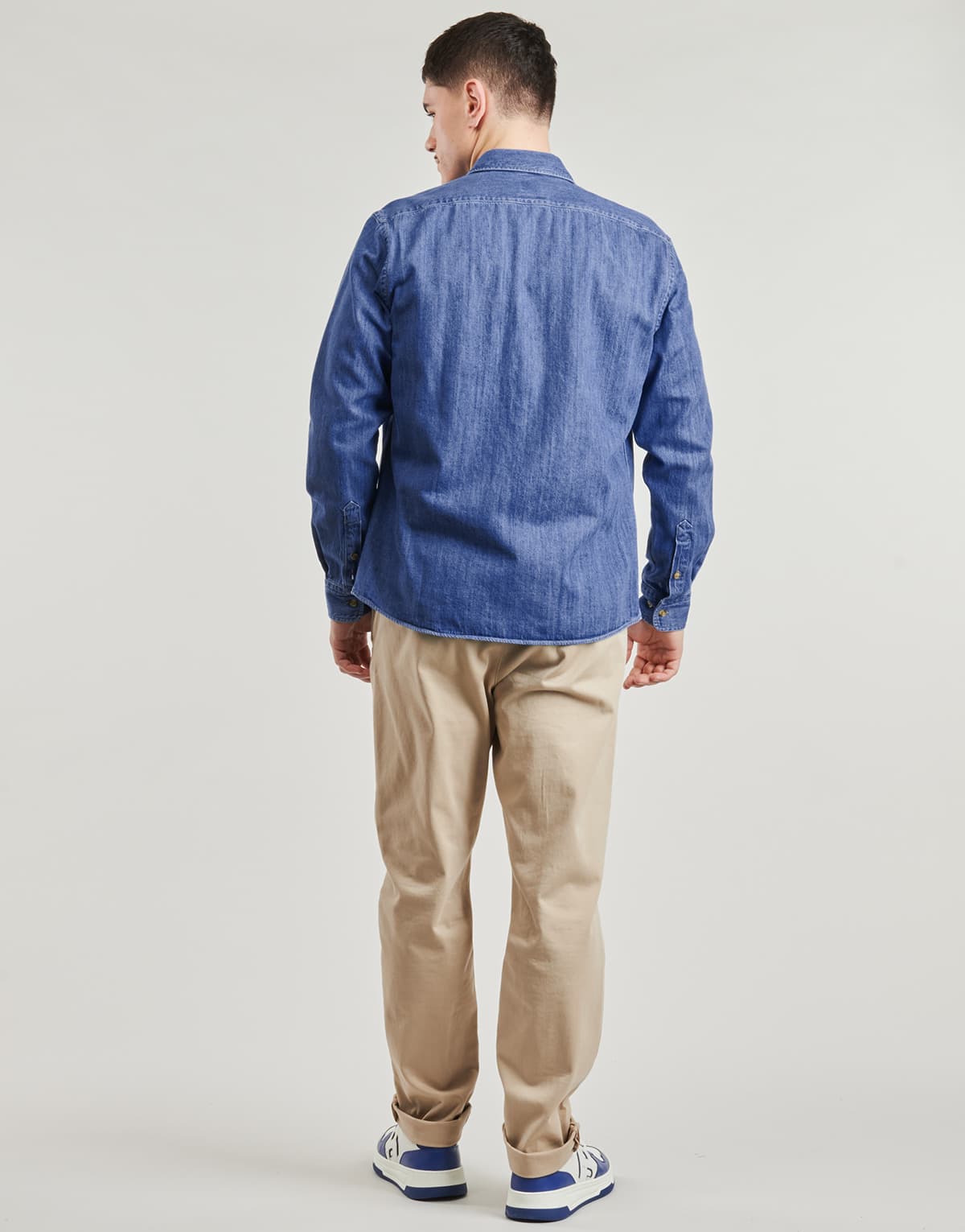 Men's Shirts BOSS Blue