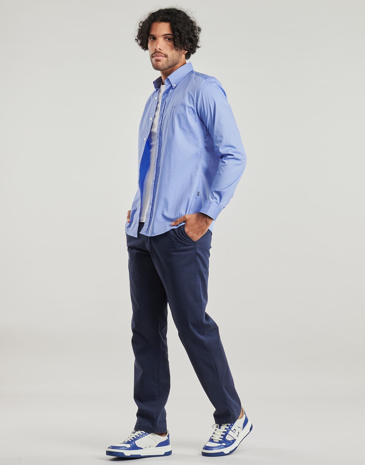 Men's Shirts BOSS Blue